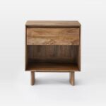 Wood Bedroom Bedside Small Table - Image 2