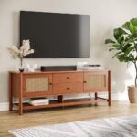 Sheesham Wood TV Unit – Brown