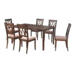 Solid Wood 6 Seater Dining Set - Image 4