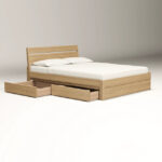Wooden Queen Size Bed - Image 4