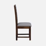 Sheesham Wood Dining Chairs in Teak Finish - Image 3