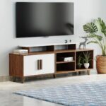 TV Unit – Walnut Finish