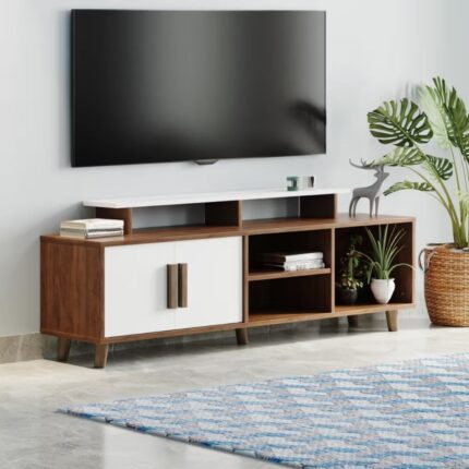 TV Unit – Walnut Finish