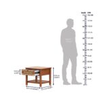 Solid Wood Side Table - Image 5