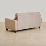 Fabric 3-Seater Sofa - Beige - Image 4