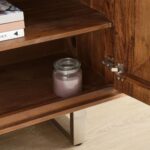 Large Wooden TV Unit for Up to 80 Inches – Walnut Finish - Image 3