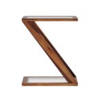 Sheesham Wood Bedside Table - Image 4