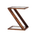 Sheesham Wood Bedside Table - Image 5