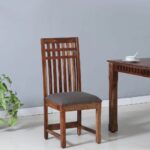 Sheesham Wood Dining Chairs (Set of 2)