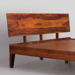 Premium Solid Wood Bed, Queen Size - Image 6