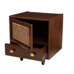 Cane Corner Bed Side Table - Image 5