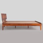 Premium Solid Wood Bed, Queen Size - Image 3