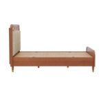Queen Non-Storage with Upholstery Solid Wood Bed - Image 5