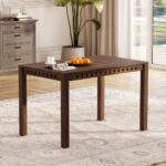 4 seater dining set with chairs - Image 3