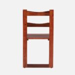 Sheesham Wood Folding Dining Chair in Honey Oak Finish - Image 2