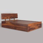 Premium Solid Wood Bed With Storage, Queen Size - Image 8