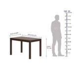 4 seater dining set with chairs - Image 7