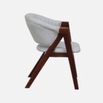 Sheesham Wood Dining Chair in Teak Finish - Image 5