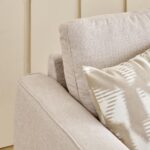 3-Seater Sofa with Cushions - Beige - Image 5