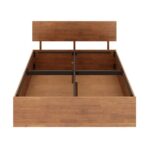 Solid Wood Queen Size With Storage Bed - Image 4