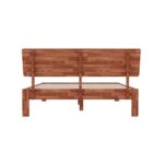 Queen Teak Bed Without Storage - Image 4