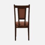 Sheesham Wood Dining Chairs in Provincial Teak Finish and Mocha Mousse Colour (Set of 2) - Image 2