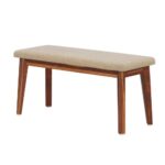 4 seater dining set with bench - Image 8