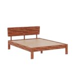 Queen Teak Bed Without Storage - Image 5