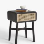 Rattan Storage Bedside Table - Image 5