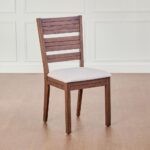 6-Seater Dining Set with Chairs and Bench - Brown - Image 5