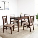 4 Seater Dining Set (Cappuccino)