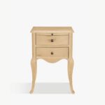 Wooden Bedside Table, Oak - Image 3