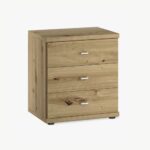 3 Drawer Bedside Table