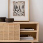 Pine Wood TV Stand with 3 Mallorquina Doors – 180 cm - Image 8