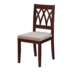 6 seater Sheesham Dining set with Bench - Image 10