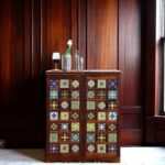 Sheesham Wood Handcrafted 2-Way Envelope Bar Cabinet