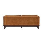 3 Seater Sofa Solid Wood Base, Square Arm - Image 5