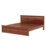 Sheesham Wood Hydraulic Bed - Image 5