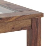 6 Seater Dining Table Glass Top - Image 4