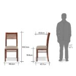 6 Seater Dining Table Glass Top - Image 2