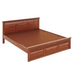 Sheesham Wood Hydraulic Bed - Image 3