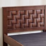 Solid Wood Single Bed - Walnut - Image 5