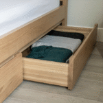 Wooden Queen Size Bed - Image 7