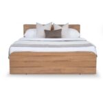 Queen Size Bed with Storage Headboard - Image 3
