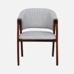 Sheesham Wood Dining Chair in Provincial Teak Finish - Image 4