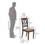 Solid Wood 6 Seater Dining Set - Image 3