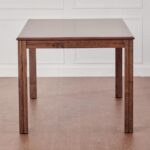 6-Seater Dining Set with Chairs and Bench - Brown - Image 2