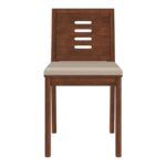6-seater solid wood dining set - Image 2