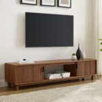 Premium Solid Wood TV Unit