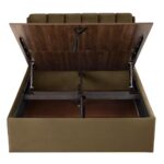 Queen Size Hydraulic Upholstered Bed - Image 4